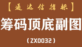 [ZX0032]筹码顶底副图-通达信指标公式