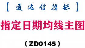 [ZD0145]指定日期均线主图-通达信指标公式