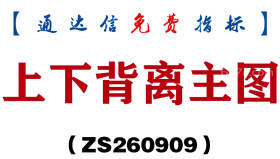 [ZS260909]上下背离主图-通达信指标源码分享