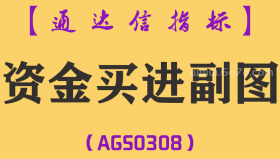 [AGS0308]资金买进副图-通达信指标公式