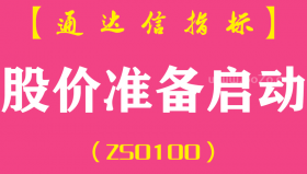 [ZS0100]股价准备启动-通达信副图指标公式