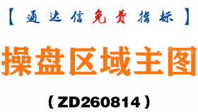 [ZD260814]操盘区域主图－通达信指标源码分享