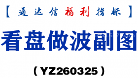 [YZ260325]看盘做波副图－通达信指标源码分享
