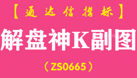 [ZS0665]解盘神K副图-通达信指标公式-含手机版