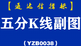 [YZB0038]五分K线-通达信副图指标公式