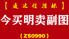 [ZS0990]今买明卖副图-通达信指标公式