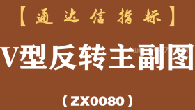 [ZX0080]V型反转主副图-通达信指标公式