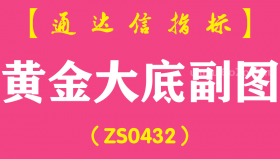 [ZS0432]黄金大底副图-通达信指标公式