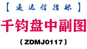[ZDMJ0117]千钧盘中副图-通达信指标公式