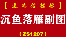 [ZS1207]沉鱼落雁副图-通达信指标公式