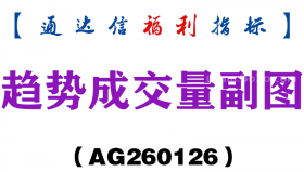 [AG260126]趋势成交量副图－通达信指标源码分享