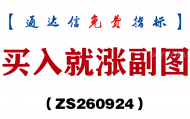 [ZS260924]买入就涨副图-通达信指标源码分享