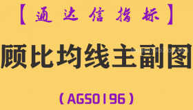 [AGS0196]顾比均线-通达信主副图指标公式