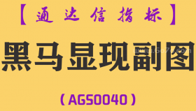 [AGS0040]黑马显现-通达信副图指标公式