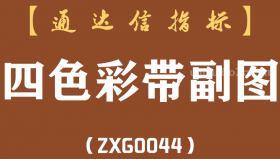 [ZXG0044]四色彩带-通达信副图指标公式