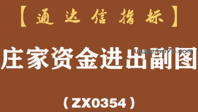 [ZX0354]庄家资金进出副图-通达信指标公式