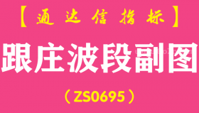 [ZS0695]跟庄波段副图-通达信指标公式-含手机版