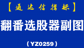 [YZ0259]翻番选股器副图-通达信指标公式