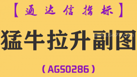 [AGS0286]猛牛拉升副图-通达信指标公式