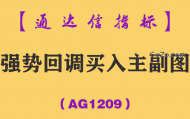 [AG1209]强势回调买入主副图-通达信指标公式