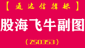 [ZS0353]股海飞牛副图-通达信指标公式-股价只有突破了才会不断信号