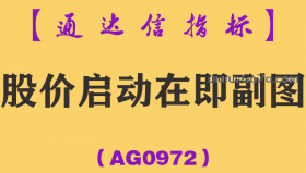 [AG0972]股价启动在即副图-通达信指标公式