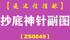 [ZS0849]抄底神针副图-通达信指标公式
