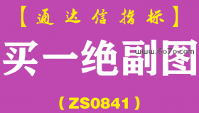 [ZS0841]买一绝副图-通达信指标公式