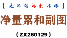 [ZX260129]净量累和副图－通达信指标源码分享