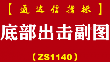 [ZS1140]底部出击副图-通达信指标公式