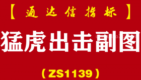 [ZS1139]猛虎出击副图-通达信指标公式