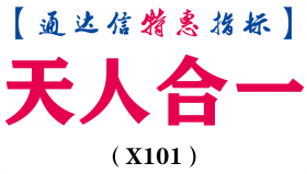  【通达信指标】天人合一-副图指标公式(X101)