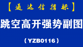 [YZB0116]跳空高开强势副图-通达信指标公式