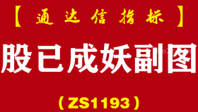 [ZS1193]股已成妖副图-通达信指标公式