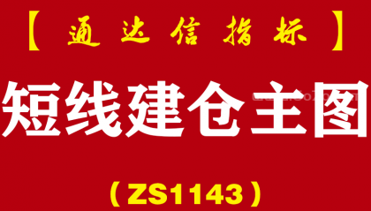 [ZS1143]短线建仓主图-通达信指标公式