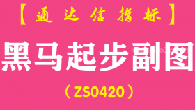 [ZS0420]黑马起步副图-通达信指标公式