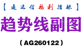 [AG260122]趋势线副图－通达信指标源码分享