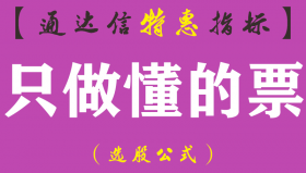 【通达信指标】只做懂的票-强势副图指标公式（含手机版）