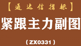 [ZX0331]紧跟主力副图-通达信指标公式