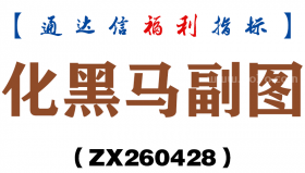 [ZX260428]化黑马副图－通达信指标源码分享