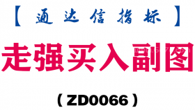 [ZD0066]走强买入副图-通达信指标公式