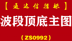 [ZS0992]波段顶底主图-通达信指标公式