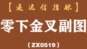 [ZX0519]零下金叉副图-通达信指标公式