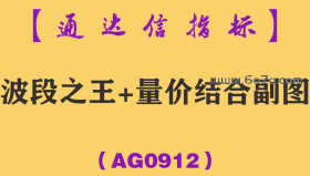 [AG0912]波段之王+量价结合副图-通达信指标公式