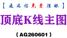 [AG260601]顶底K线主图－通达信指标源码分享