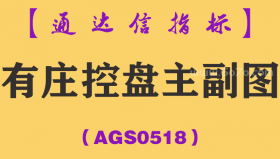 [AGS0518]有庄控盘主副图-通达信指标公式