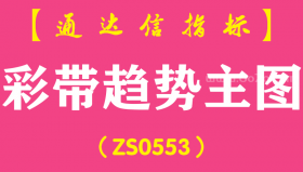 [ZS0553]彩带趋势主图-通达信指标公式