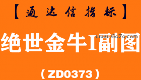 [ZD0373]绝世金牛I副图-通达信指标公式-适合超短线操作