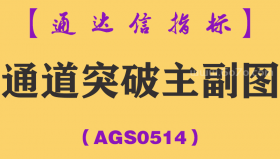 [AGS0514]通道突破主副图-通达信指标公式