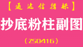 [ZS0416]抄底粉柱副图-通达信指标公式